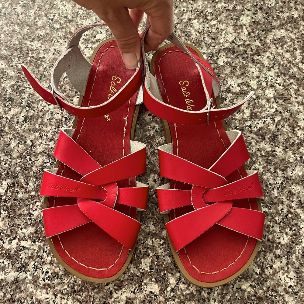 Original Saltwater Sandal in Red